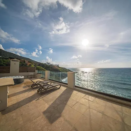 Villa Pantheon With Private Pool & Jacuzzi Pomos