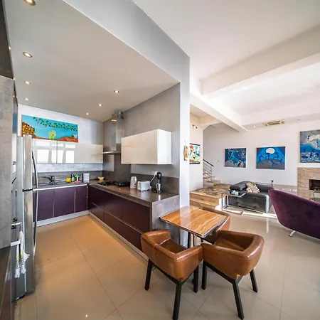Willa Pantheon With Private Pool & Jacuzzi Pomos